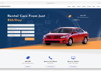 car rentals website