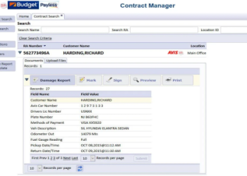 car rental search engines
