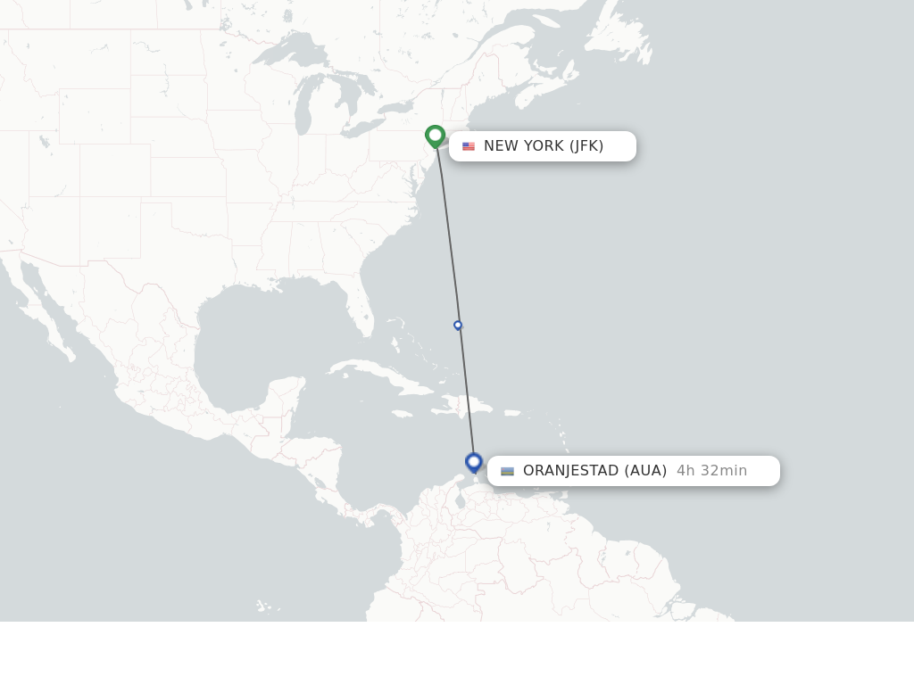 airfare to aruba from nyc