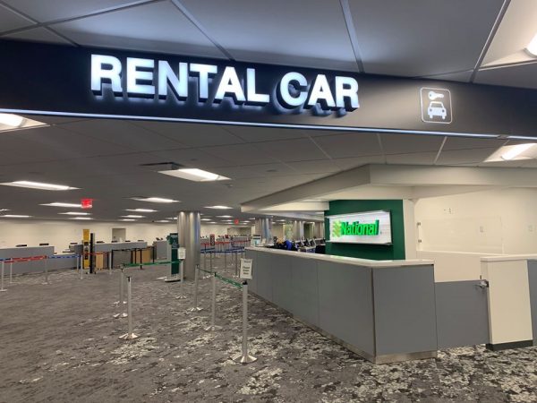 rental car bna airport