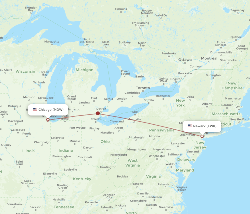 newark to chicago flights