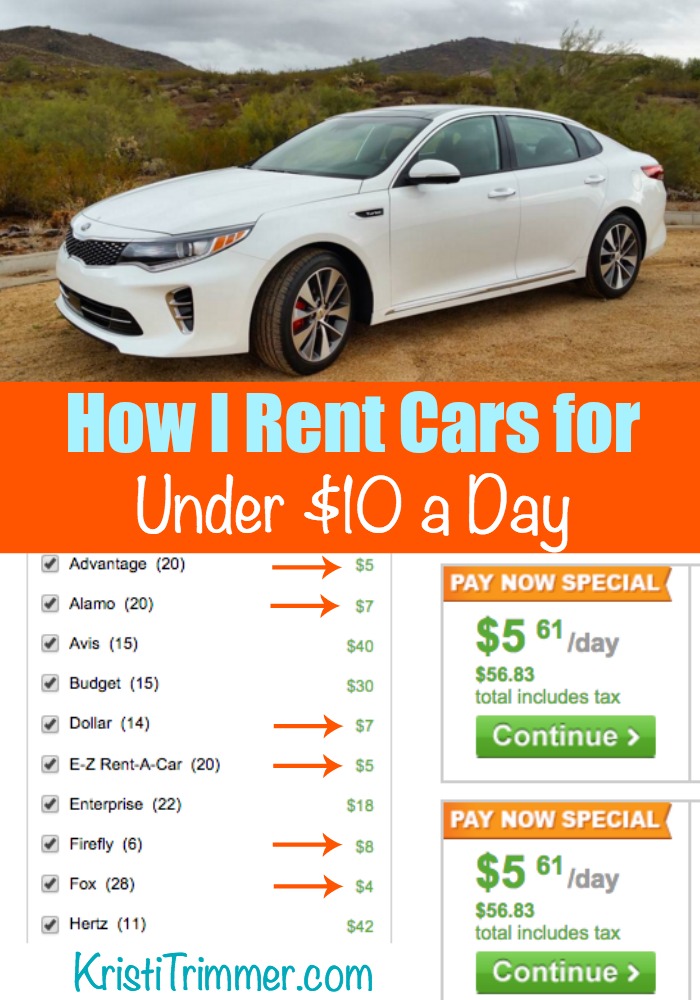 how to get cheapest rental car