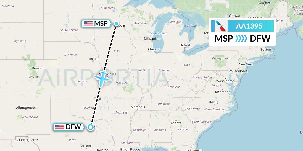 msp to dallas