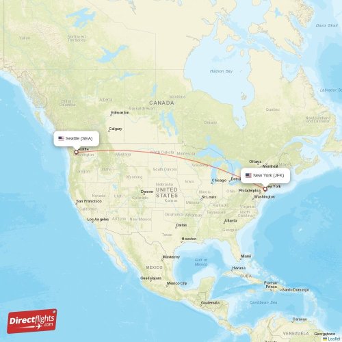 flights from new york to seattle