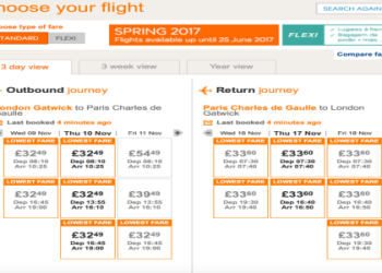 compare flight prices