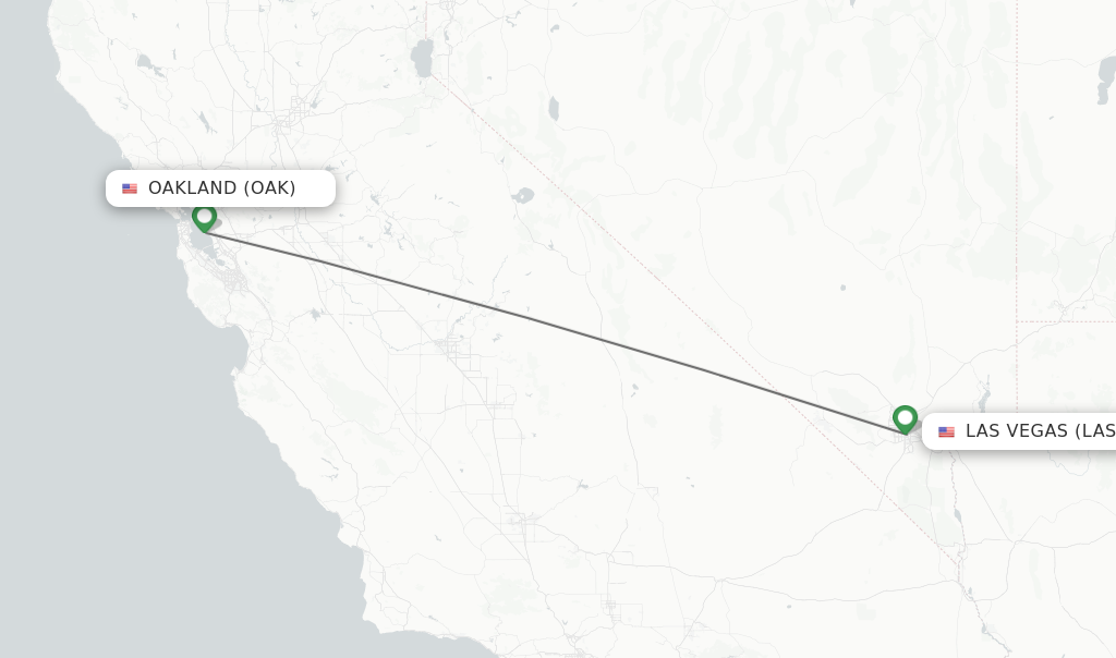 oakland to lv