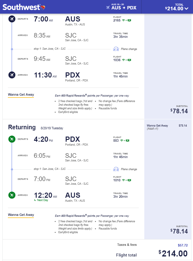 cheap airfare to portland oregon
