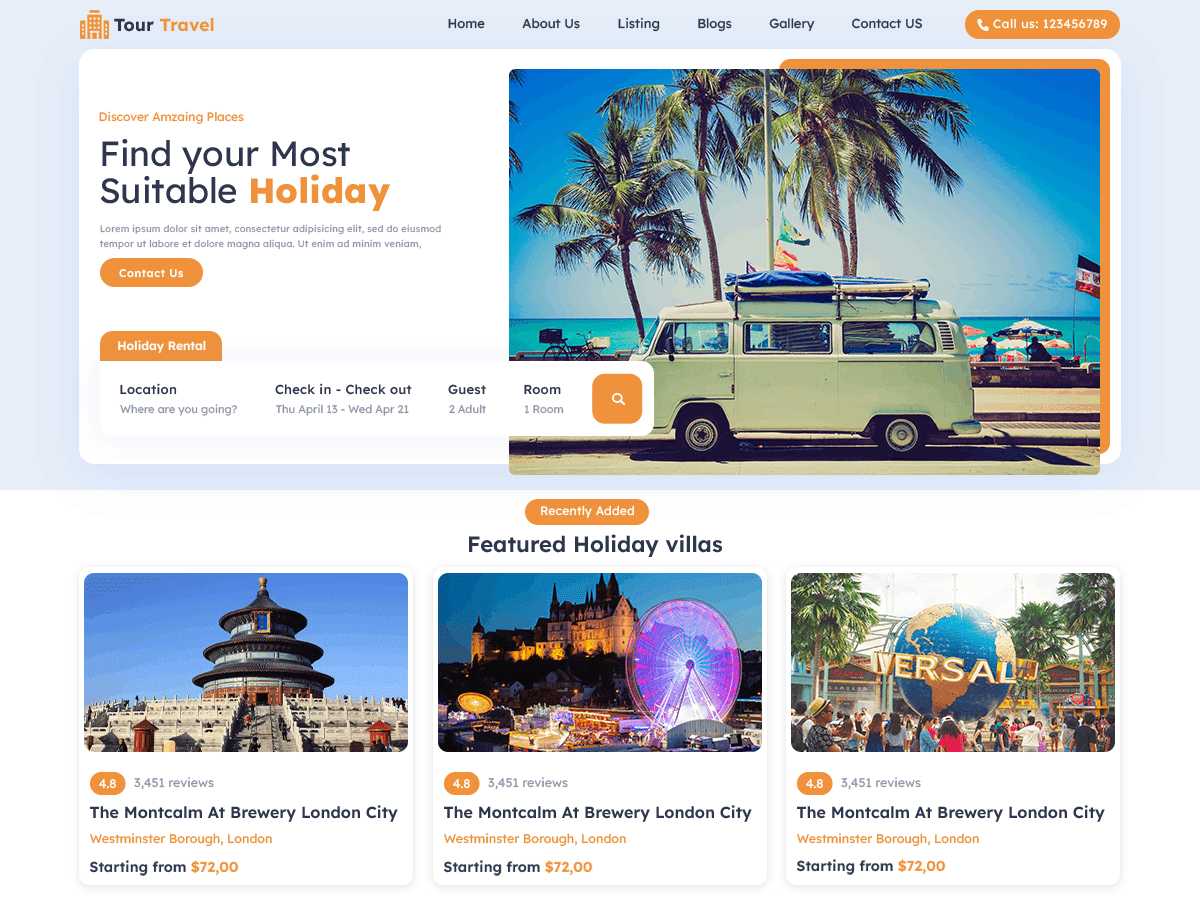 trip package websites