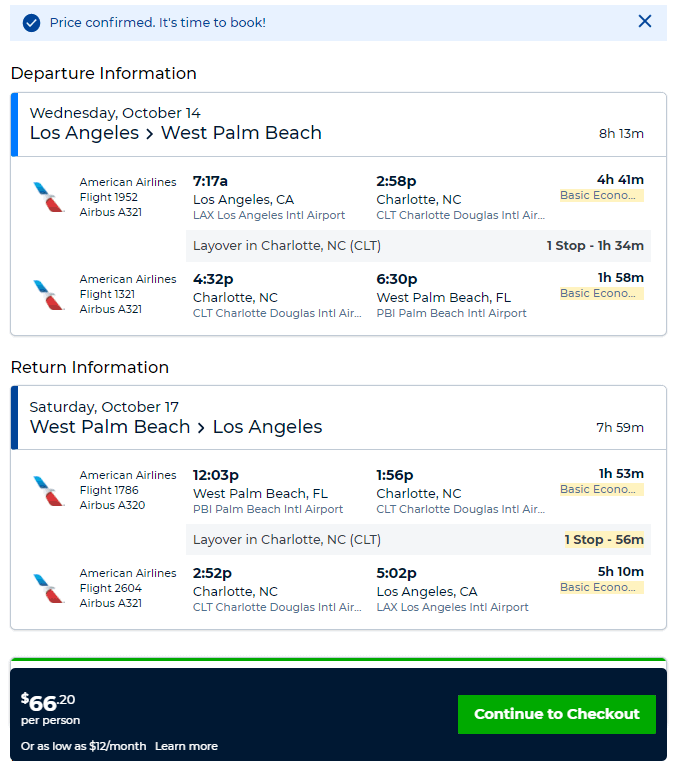 cheap flights to los angeles