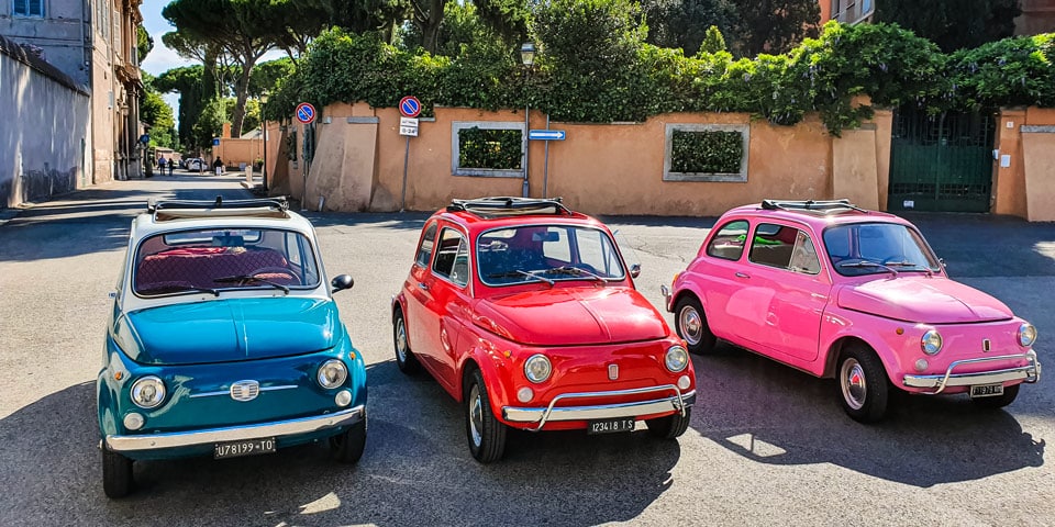 automatic car rental rome