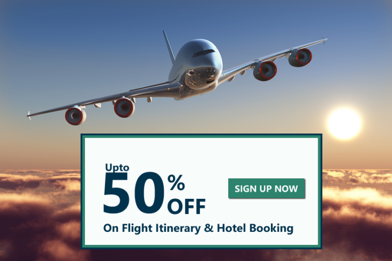 discount on flight booking