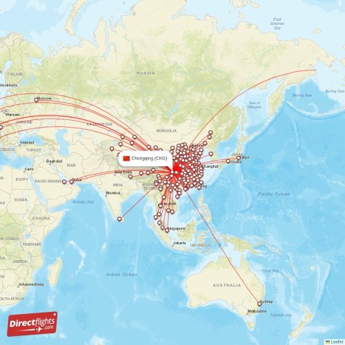 flights to chongqing china