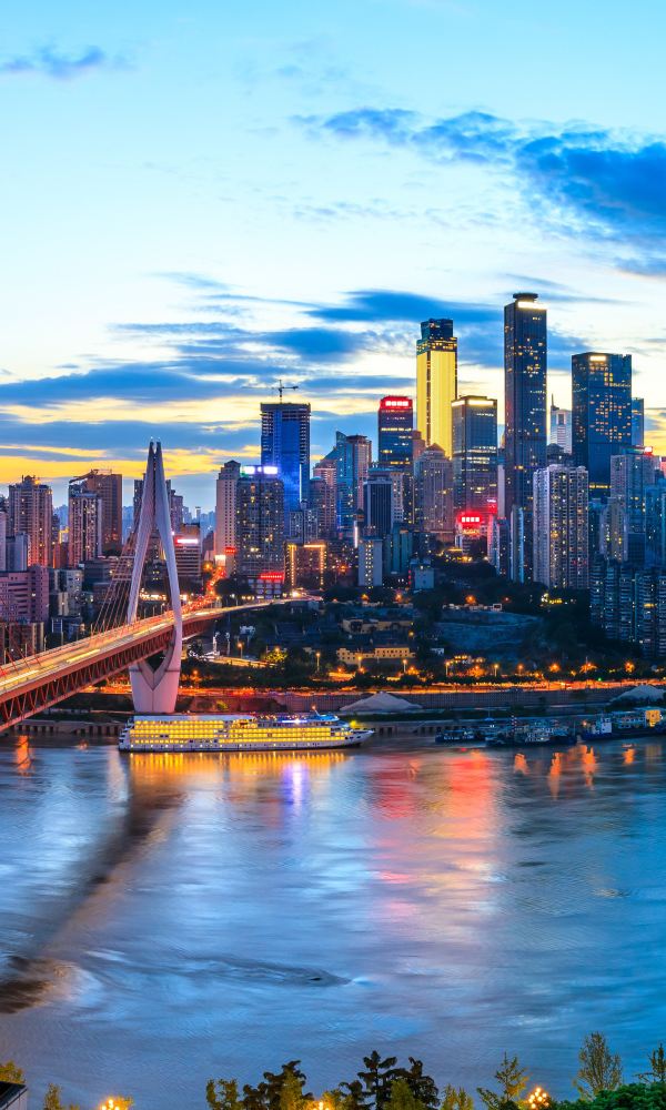 flights to chongqing china