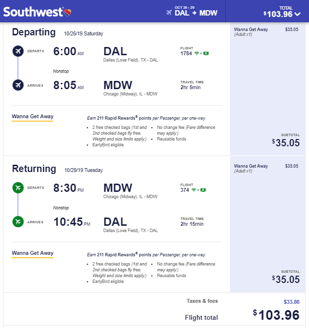 airfare to dallas