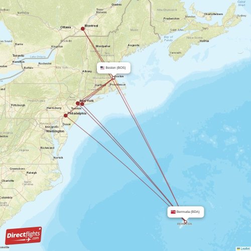 boston to bermuda flights