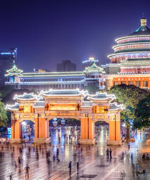 flights to chongqing china