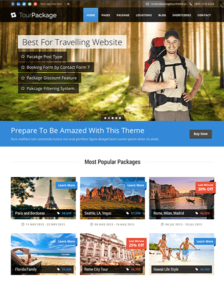 trip package websites