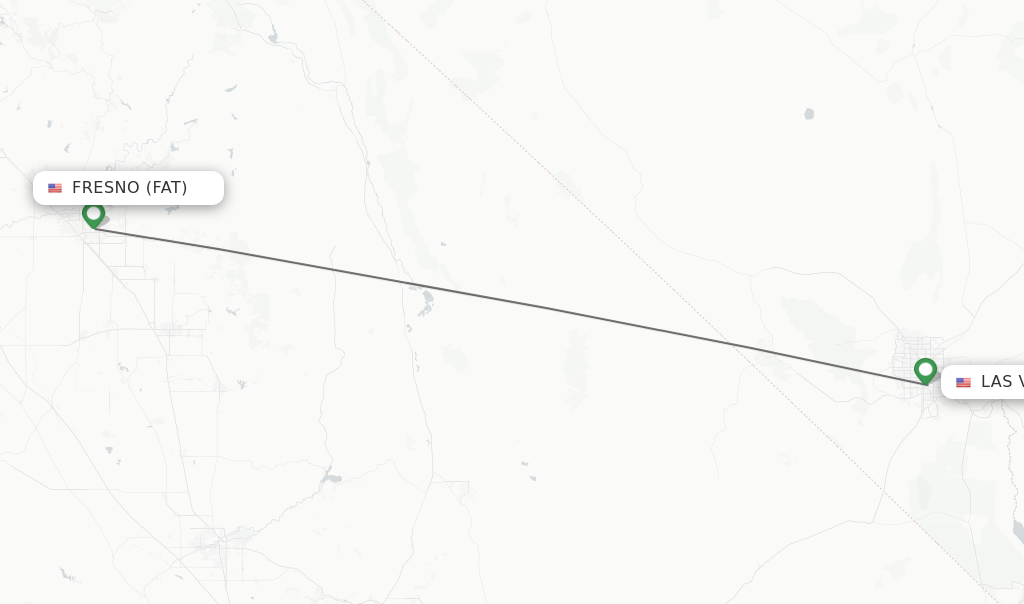 fresno to las vegas