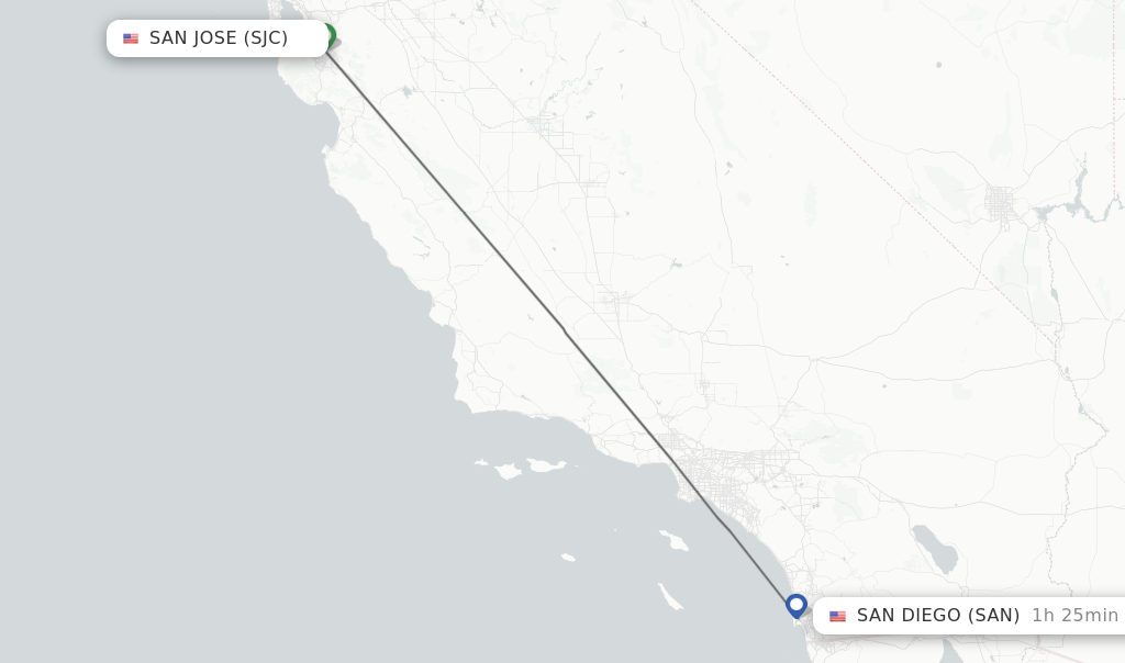 sjc to san diego