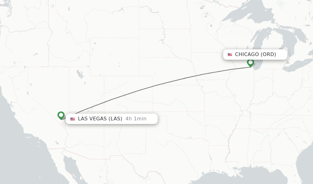 flights from las vegas to chicago