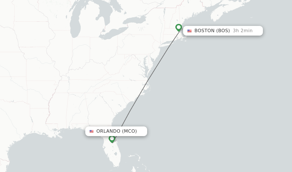 flights from florida to boston