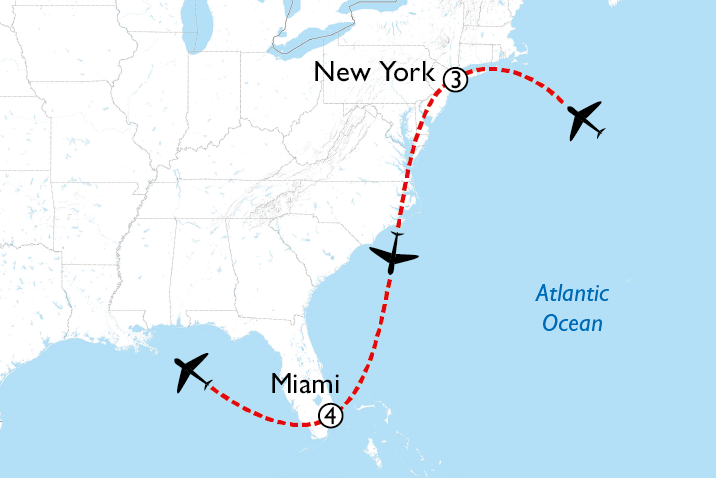 miami to nyc flights