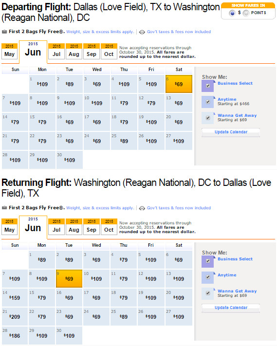 cheap flight tickets to washington dc