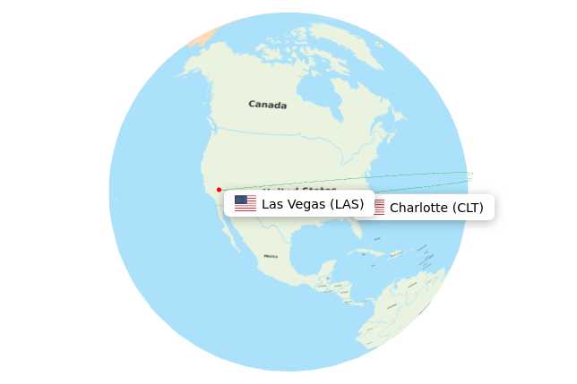 flights from charlotte to las vegas