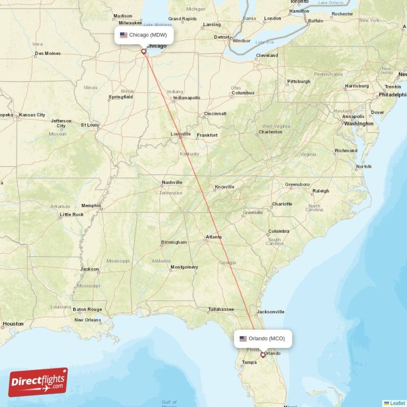 flights from chicago to orlando