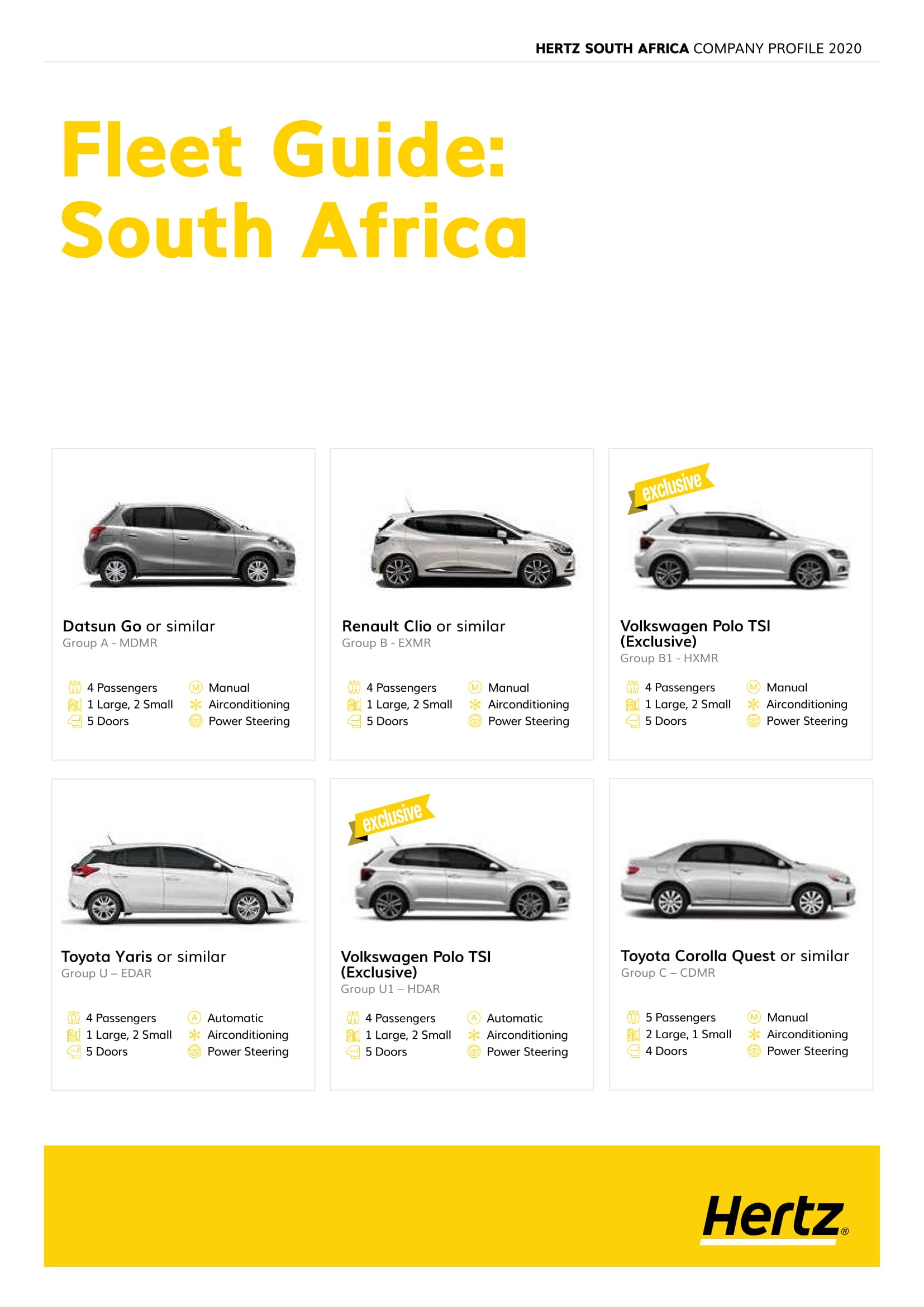 car rental south africa