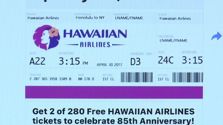 hawaii plane tickets