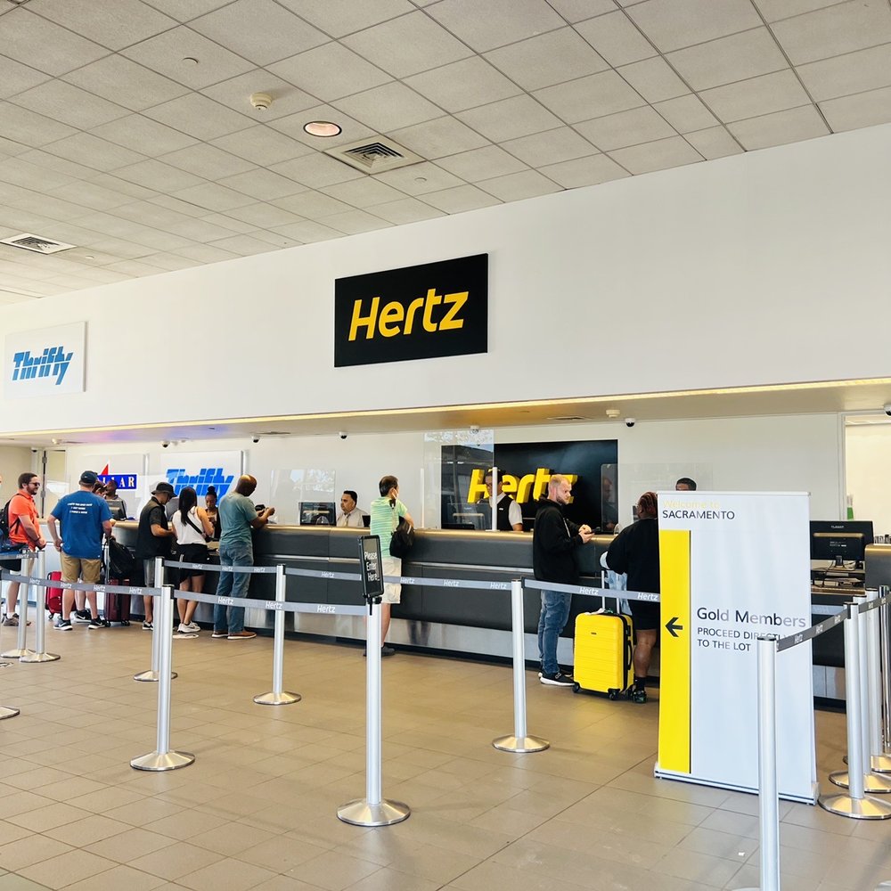 rental car sacramento airport