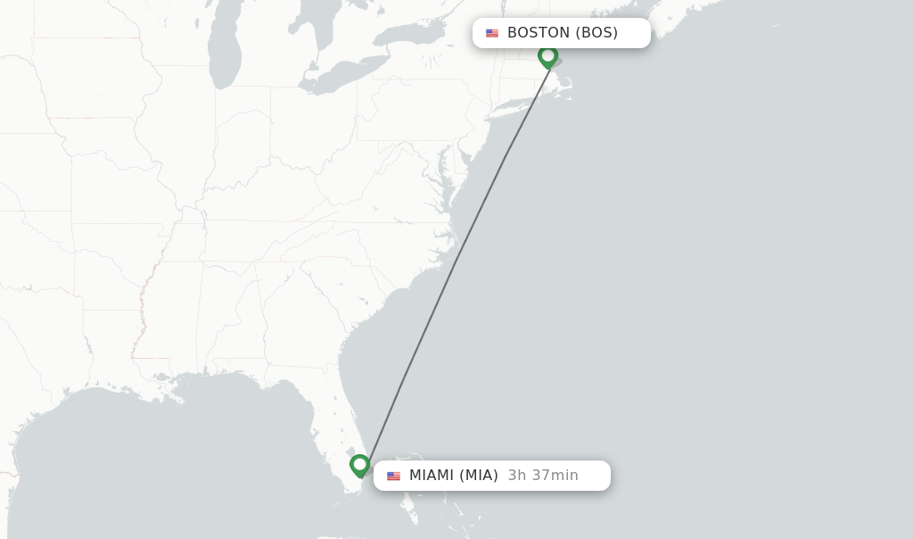 boston miami flights