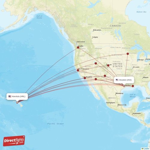 fly to hawaii from houston