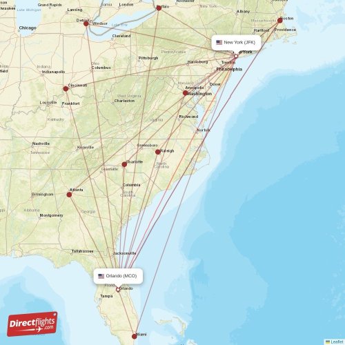flights from nyc to orl