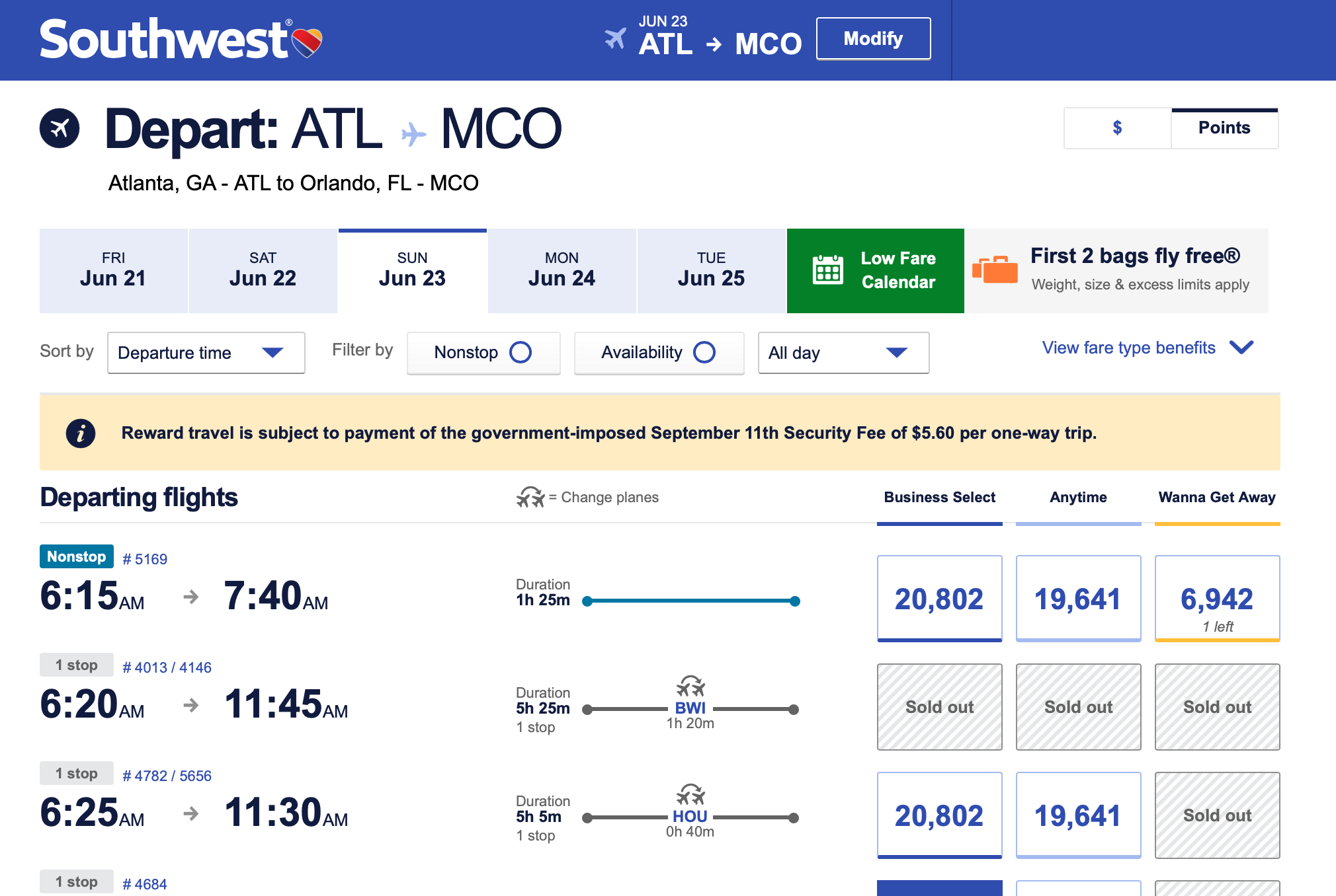 cheap flights from atlanta to orlando