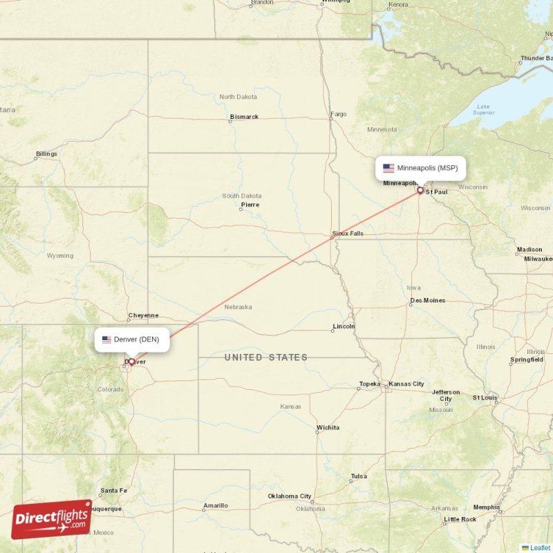 flights msp to denver co