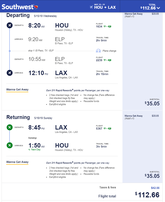 cheap flights to houston