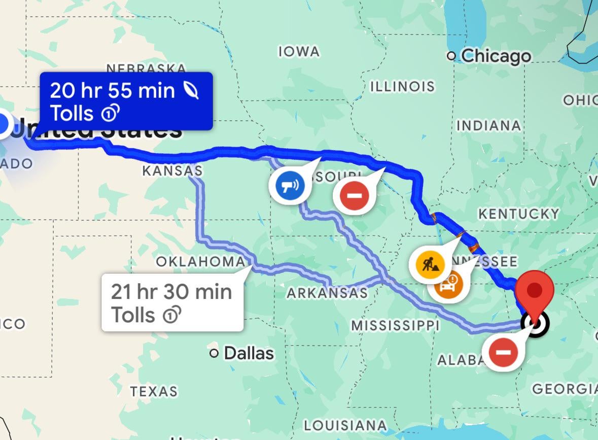 denver to atlanta georgia