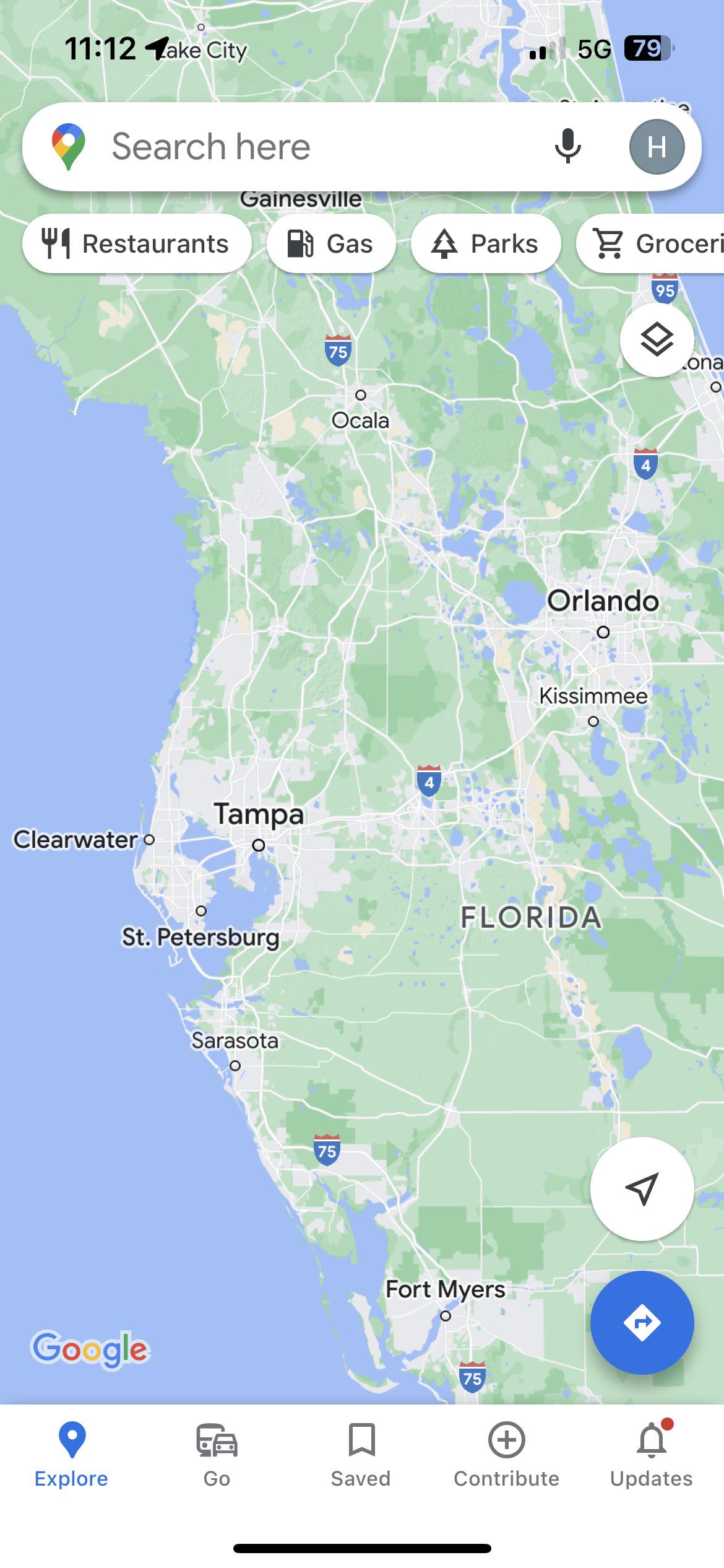 tampa to orlando