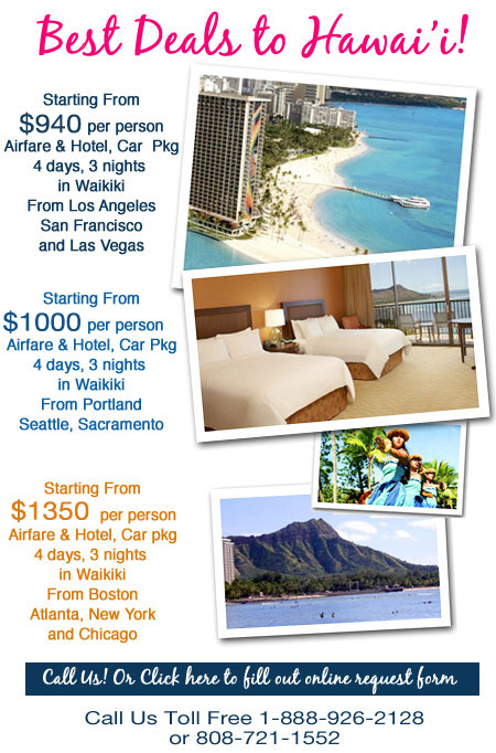 affordable vacation packages to hawaii