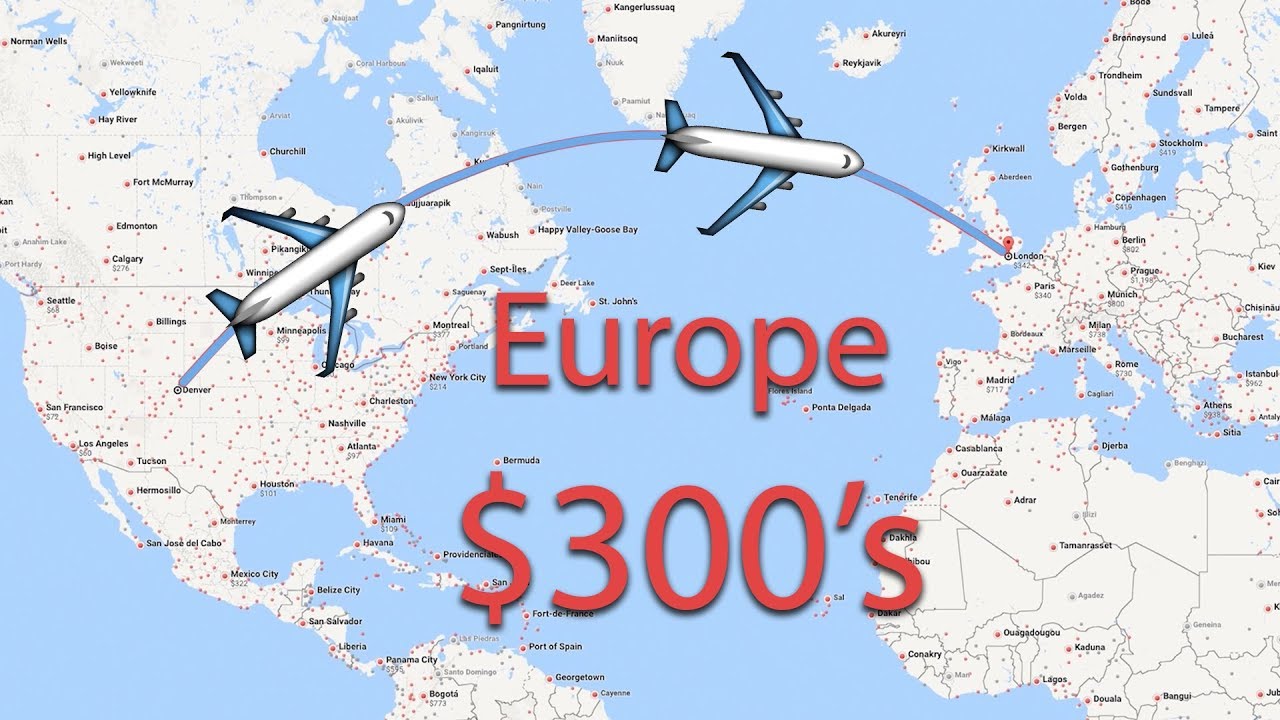 cheap flight to europe