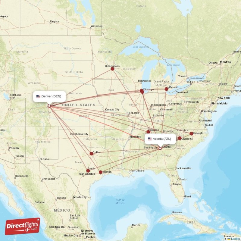 atlanta to denver