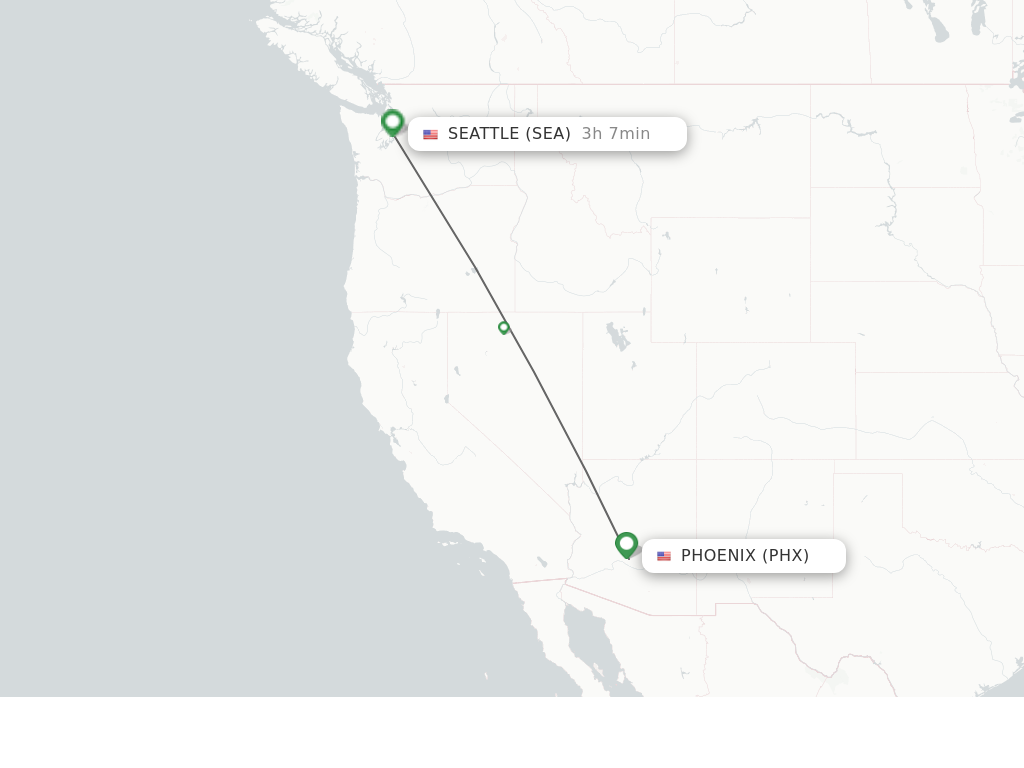 flights from phoenix arizona to seattle washington