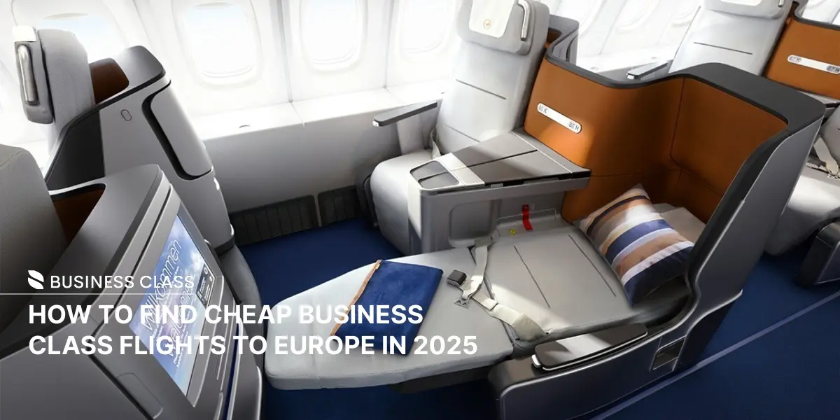 cheapest business class flights to europe