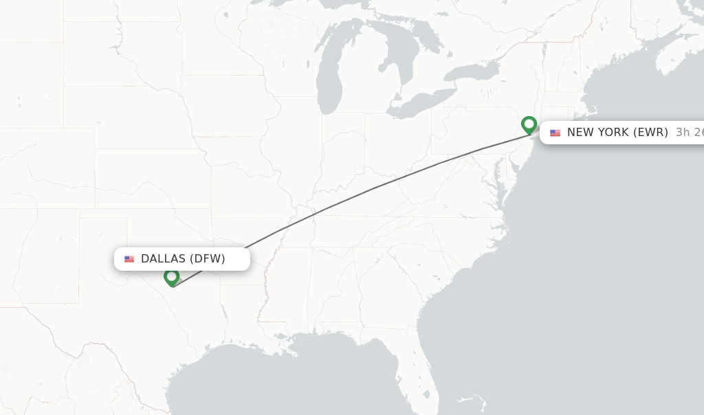 dfw to ewr